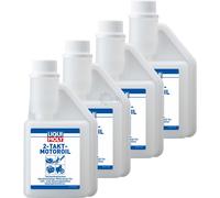 4xLiqui Moly 250ml 2-Takt-Hochleistungs-Motorenöl Auto-Mezclante Césped Sierra