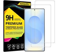 4youquality Protector de pantalla de vidrio templado para Samsung Galaxy S25 Ultra, paquete de 2, resistente a los impactos, antiroturas, antiarañazos