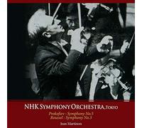 プロコフィエフ : 交響曲第5番、ルーセル : 交響曲第3番 / ジャン・マルティノン、NHK交響楽団 (Prokofiev : Symphony No.5, Roussel : Symphony No.3 / Jean Martinon, NHK Symphony Orchestra) [CD] [国内プレス] [日本語帯・解説付き] [Live]