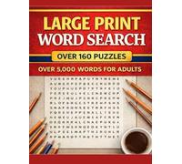 5,000+ Large Print Word Search: Over 160 Puzzles and 5,000+ Words! (Discover & Solve Word Search Series)
