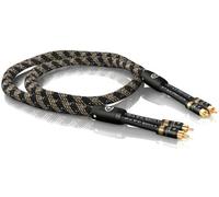 5,00M Viablue NF-S1 Silver Quattro Cable Cinch Estéreo RCA 5,0M 5M (1Unidad)