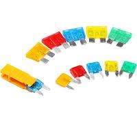 5 0pcs 5/10/15/20/30A CAR FUSE Auto Standard y Mini Blade Fuse Kit Motorcycle Boat Truck Surtment