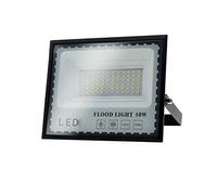 5 0W 100W 200W 300W LED Luz de inundación C.A. Focos al aire libre en el reflector IP66 Súper brillante impermeable DIRIGIÓ Lámpara calle for jardín, Luminiscencia inigualable(White Light,50W)