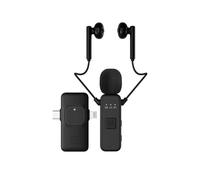 5.1 Lavalier Audio Receiver+3.5MM AUX Earphones Set with Mic Noice Reduction Game/Music/Call Stereo Adapter
