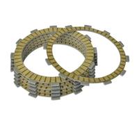 5+1 PCS Discos de Embrague fibroso Placas compatibles con CB400 A AD F S SA Sad Super Four Boldor CBR600 SF F ATV Motocicleta Piezas de reemplazo de reemplazo de posventa de Ajuste Universal