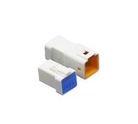 5/10/100 Juegos De Conectores Automotrices JST02R-JWPF-VSLE Impermeables 2/3/4/6/8 Pines Tapones A Tope Macho Y Hembra(8p (Male Female),100 Sets)