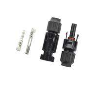 5 10 20 30 50 pares de conectores de panel solar macho hembra 1000 V 30 A, conectores fotovoltaicos para cable solar de 2,5/4/6 mm2 14/12/10AWG (B MC4 2 llave, 30 pares)