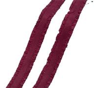 5/10/20/45Yards Colorful Elastic Bands 13mm Stretch Ribbon Tape For Sewing Underwear Bra Strap Rubber Band Decorative Lace Trims(08WineRed,13mm-10Yards)