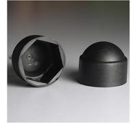 5/10/20/50 piezas M3 M4 M5 M6 M8 M10 M12 M14 M16 M18 M20 M22 M24 Tapa protectora de cúpula blanca y negra Cubiertas for tornillos Perno de tuerca de plástico hexagonal expuesto(M10X16X22mm (20pcs))