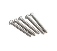 5/10/20/50 Uds hexagonal cabeza de botón redondo tornillo Allen 304 A2 acero inoxidable M2 M2.5 M3 M4 M5 M6 M8 M10 ISO7380(14mm,M2.5 50PCS)