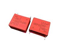 5/10/20 piezas condensador de película MKP10 250V 2,2 UF 225 2U2 paso 27,5mm condensador pasivo(10PCS)