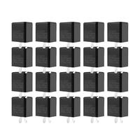 5/10/20 piezas DV 12V relé intermitente LED for motocicleta frecuencia ajustable de señales de giro indicador intermitente relés Motor(Black 20pcs)