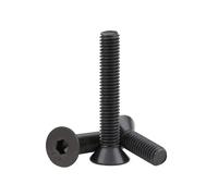 5/10/20 Piezas M1.6/M2/M2.5/M3/M4 10,9 Tornillos Y Pernos De Cabeza Hexagonal Avellanada Alta Resistencia(28mm,M4-10pcs)