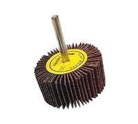 (5/10/20 unidades) Juego de lijadoras de láminas de 40 mm x 20 mm, mango de 6 mm, para taladros, lijadoras de abanico, lijas para lijadora, grano 40-120, para metal y madera (20, P60)