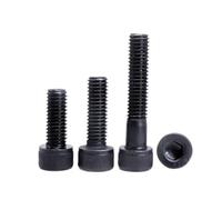 5/10/25/50 Uds M1.4 .6 M2 .5 M3 M4 M5 M6 M8 tornillo de cabeza hexagonal Allen acero aleación grado negro 12,9(18mm,10pcs M5)