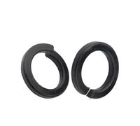 5/10/ 50/100 Uds arandelas de seguridad con resorte junta elástica de acero al carbono M2 M2.5 M3 M4 M5 M6 M8 M10 M12 M16 M20 M24 M27 M30 GB93(M6 (100pcs))