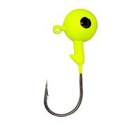 5/10 anzuelos de pesca de metal de acero de alto carbono, fuertes y afilados con ojos redondos para pesca de agua dulce y salada, río, mar en 7 tamaños, accesorios de pesca plateados, amarillos y