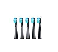 5-10 Cabezales De Repuesto For Cepillo De Dientes Eléctrico Seago/Fairywill FW/SG 507/508/515/551/917/959/908.(10pcs Black)
