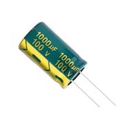 5-10 condensadores electrolíticos de aluminio de alta frecuencia, 100 V, 1000 UF, 18 x 30 mm, baja impedancia/ESR.(10PCS)