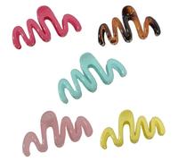 5/10 lotes de pinzas largas para el cabello, pinzas de longitud media, pinzas para el pelo para uso diario, fiestas, para crear ondas completas