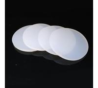 5/10 Pack Silicone Rubber Seal Gasket - Heat-Resistant Round Washers (30-100mm, 1/2/3mm Thick) for Various Applications(100mm x 3mm 5pcs)
