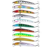 5/10 PCS Cebos Pesca Crankbait Wobblers Topwaters Cebos Duros Artificiales Minnow Fishing Señuelo para Packle Pesca Cebos Duros Artificial Cebos Duros