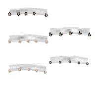 5/10 peines prácticos para el pelo para adultos, profesionales, informales, para huir el pelo