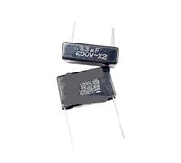 5-10 piezas 0,33 uF 250 V~X2 250 VCA 334 330 nF 250 V0,33 uF P: Condensador de película de seguridad de 27 mm(250V0.33UF 5pcs)