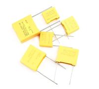 5/10 Piezas Condensadores X2 MKP 275VAC, Condensador de Película 0,01uF-2,2uF, Componente Antiparasitario(0.68uf(684K) P=15mm 10pcs)