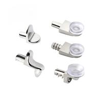 5/10 piezas de soportes for estantes, clavijas, pasadores, tapones, separador armarios, soporte fijo for tableros vidrio y madera, for muebles(5pcs)