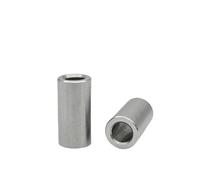 5/10 piezas M3,5 M4,5 M5,5 M6,5 304 Casquillo de cojinete de acero inoxidable sin rosca Carcasa hueca Espaciador de junta de columna redonda Longitud 2-30 mm(M6.5x8 (IDxOD),12mm (5pcs))