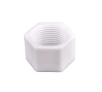 5/10 tapones hexagonales de rosca hembra de PPR for tubos de PVC (1/2", 3/4" y 1")(10pcs 3/4 Inch)