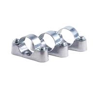 5/10 Uds 16/20/25/32/40/50Mm Código Fuera De Pared Aleación Aluminio, Clip Sillín, Abrazadera Tubo, Fijo(40mm 10pcs)