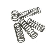 5/10 Uds 65Mn alambre de acero diámetro 1,5mm Rotor retorno compresión liberación presión resorte acero(25mm (10Pcs),19mm)