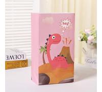 5/10 Uds bolsas de regalo de papel de dinosaurio bolsa de embalaje de galletas de caramelo Jungle ROAR Dino decoración de cumpleaños para niños estilo Baby Shower D,10 Uds