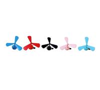 5/10 Uds. Clip De De Abanico Caprichoso Mezcla Multicolor Agarre Fuerte Adorno De Ligero Para Cabello Para Niños Horquilla De De Colores Mezclados