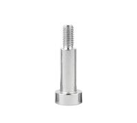 5/10 Uds M2 .5 M3 M4 M5 M6 304 Hexagonal De Acero Inoxidable Tapa Cabeza Rodamiento Rodillos Tornillo Hombro Perno(6mm,D3x M2.5 (10pcs))