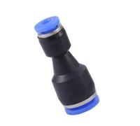 5/10 unidades de racores neumáticos PG6-4, PG8-6, PG10-8 y PG12-8. Conectores rápidos de plástico for mangueras de aire y agua. Diseño recto de inserción.(PG12-10,10pcs)