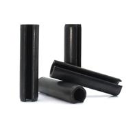 5-100 piezas M1.5 M2. Los pasadores de resorte de acero de M3 M4 M5 M6 M8 M10 M12 65Mn ranuraron el pasador hueco del rollo que coloca el pasador(M4 x 100pcs,30mm)