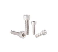 5-100 Uds DIN912 A2-70 perno Allen M3 M4 M5 M6 M8 M10 304 tornillo de cabeza hueca hexagonal acero inoxidable(DIN912-304/40mm,5pcs M10)