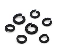 5-100 Uds M2 M2.5 M3 M3.5 M4 M5 M6 M8 M10 M12 M14 M16-M24 DIN127 GB93 negro 8,8 arandela de resorte de acero junta elástica de bloqueo dividido(10pcs M14)