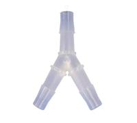 5~100 Uds. Reductor de Y6-12mm juntas en T forma Y divisores tubería acuario pecera bomba aire manguera jardín conector(4-10-4Ymm,100pcs)