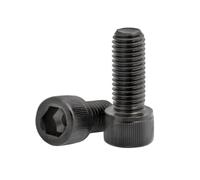 5/100 uds. Tornillos de cabeza hexagonal DIN912 M1.4 .6 M2 .5 M3 M4 M5 M6 M7 M8(X3mm,M2.5 50pcs)