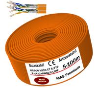 5-100m CAT7 UC900 DUPLEX HS23 Datos- Red- Instalación- Cable LAN Libre de Hal...
