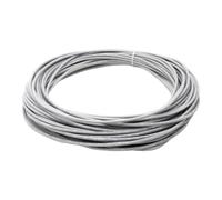 5/10m Silicone Wires UL3135 Wire 30 28 26 24 22 20 18 16 14 12 10 AWG(Gray; 10 meters; 18AWG)