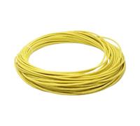 5/10m Silicone Wires UL3135 Wire 30 28 26 24 22 20 18 16 14 12 10 AWG(Yellow; 5 meters; 30AWG)