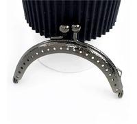 5/10Pcs 85mm Metal Bag Handle Coin Purse Frame Kiss Clasp Handbag Wallet Handles DIY Sewing Brackets Accessories(Single-GunBlack,5Pcs)