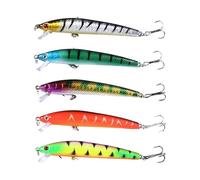 5/10pcs Cebos Duros Artificiales Señores Pesca con Señuelos Crankbait Wobblers