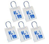 5/10Pcs Clear Packaging Bags Water Resistant Plastic Gift Bag With Top Handle For Birthday Wedding Christmas Supplies Candy Snack Bags With Handle