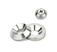 5/10pcs Countersunk Washer M3 M4 M5 M6 M8 M10 Conical Solid Flat Gasket Concave and Convex Tapered Cone Conical Stainless Steel Washers (Size : 5pcs CONE M10x30x6)